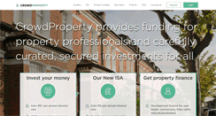 Desktop Screenshot of crowdproperty.com